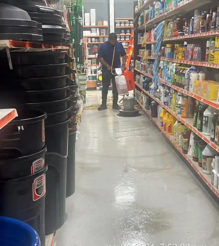 Boston Shopping Mall Deep Floor Cleaning