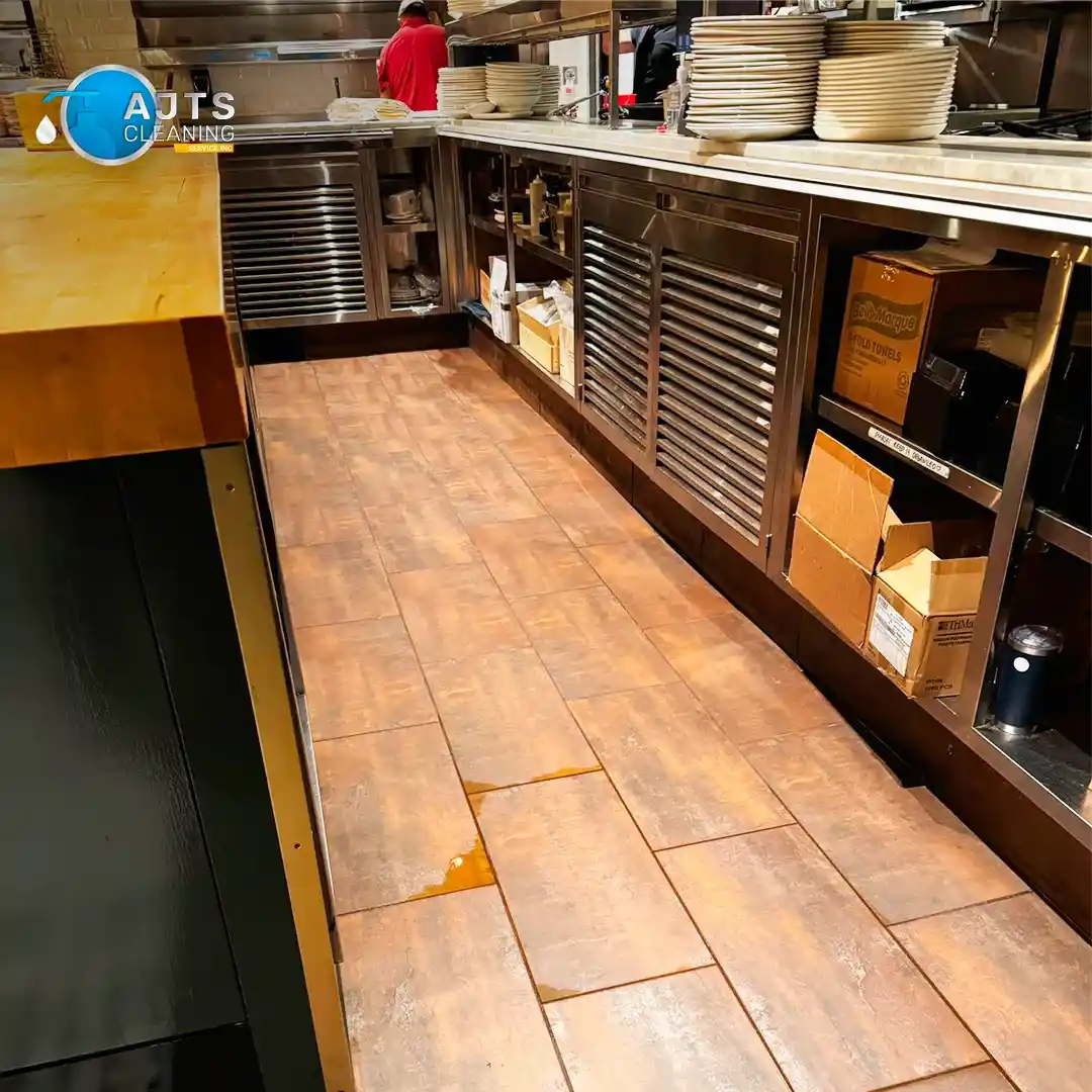 Plates and dinner set cleaning in restaurant kitchens